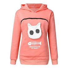 Load image into Gallery viewer, Animal Pouch Sweatshirt Hoodie
