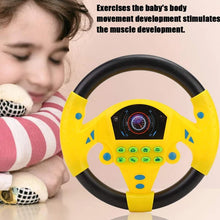 Load image into Gallery viewer, Portable Simulated Driving Steering Wheel Copilot Toy