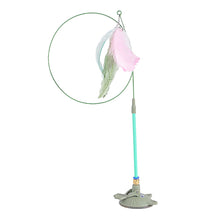 Load image into Gallery viewer, Funny Cat Stick Toy with Detachable Teaser Wand And Sucker Base