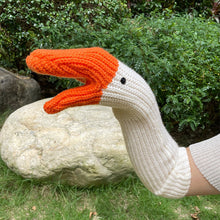 Load image into Gallery viewer, Funny Crochet Goose Mittens