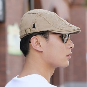 British Style Embroidered Beret