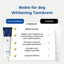 Load image into Gallery viewer, Nano hydroksyapatitt og kokos tannblekingstannkrem
