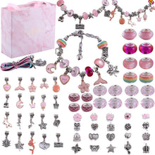 Load image into Gallery viewer, Sett til å lage armbånd for sjarm for jenter