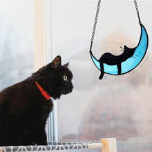 Load image into Gallery viewer, Sleeping Cat On the Moon