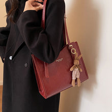 Load image into Gallery viewer, Women&#39;s Minimalist Zipper Tote Bag