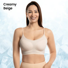 Load image into Gallery viewer, Ultra-Thin Seamless Ice Silk Cooling Bra