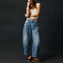 Load image into Gallery viewer, Mid-Rise Barrel Jeans