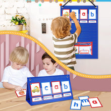 Load image into Gallery viewer, Desktop Pocket Chart Tent Cards Kit