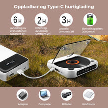 Load image into Gallery viewer, Bærbar Bluetooth-kompatibel CD-spiller