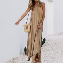 Load image into Gallery viewer, Women&#39;s Casual Summer Backless Slip Dress