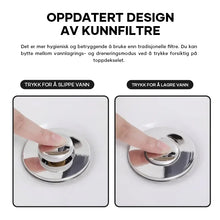 Load image into Gallery viewer, Gulvavløpsfilter i rustfritt stål