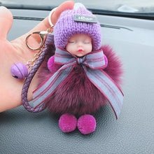 Load image into Gallery viewer, Cute simulation plush squint doll