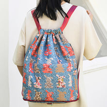 Load image into Gallery viewer, Drawstring Foldable Large Capacity Dry-wet Separation Travel Sports Backpack