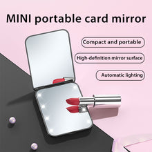 Load image into Gallery viewer, Mini LED Magnification Pocket Mirror