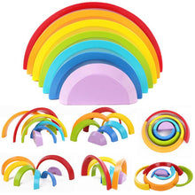 Load image into Gallery viewer, Wooden Rainbow World