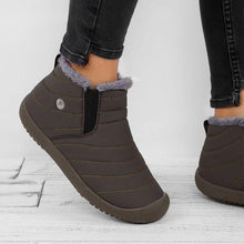 Load image into Gallery viewer, Waterproof Unisex Artificial Fur Lined Slip On Boots