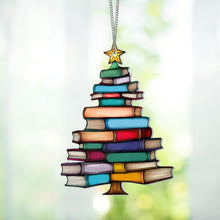 Load image into Gallery viewer, 📚✨Christmas Book Tree Ornament