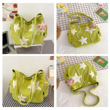 Load image into Gallery viewer, Star Pattern Cute Tote Bag