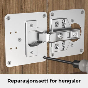 Skapdørhengselsett