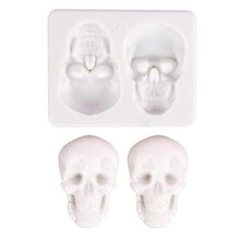 Load image into Gallery viewer, 3D Skull Cake Mold