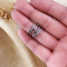 Load image into Gallery viewer, Happiness Comes In Waves Ring