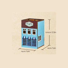 Load image into Gallery viewer, Mini Rabbit Town Wooden Doll House Kit with Furniture