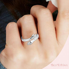 Load image into Gallery viewer, Couple Hug Ring