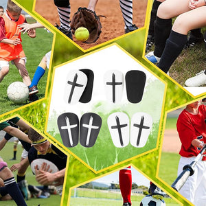 Mini Cross Design Soccer Shin Guard