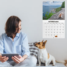 Load image into Gallery viewer, Pre-Sale&gt;&gt;2024 Dogs Pooping in Beautiful Places Calendar