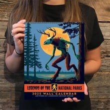 Load image into Gallery viewer, 2025 Wall Calendar: National Parks Legends