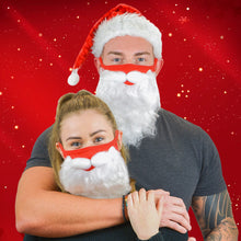 Load image into Gallery viewer, Santa Claus Face Mask
