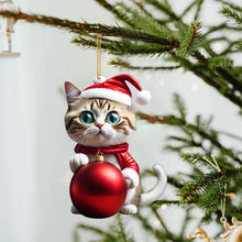 Load image into Gallery viewer, Cute Cat Christmas Decoration