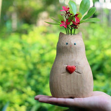 Load image into Gallery viewer, Handmade Cat Vase