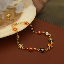 Load image into Gallery viewer, Daisy Bracelet and Necklace for Best Friends