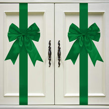 Load image into Gallery viewer, Christmas Door Bow Ribbon Decoration