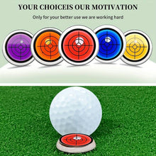 Load image into Gallery viewer, Golf Ball Marker Round Cap Clip Mark with Level Function