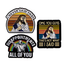 Load image into Gallery viewer, Interesting Jesus Brooch