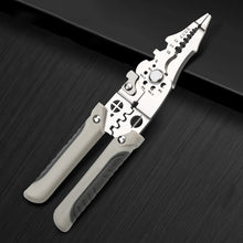 Load image into Gallery viewer, Multifunctional Wire Stripper Crimper Cable Cutter Pliers