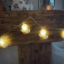 Load image into Gallery viewer, Ghost Pumpkin String Lights