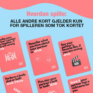Dizzy Date - Kortspillet for datenetter og fester