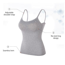 Load image into Gallery viewer, Tank with Built-In Bra