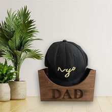 Load image into Gallery viewer, Dad Wooden Hat Holder