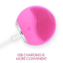 Load image into Gallery viewer, Electric Silicone Facial Cleansing Brush