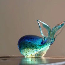 Load image into Gallery viewer, Fascinating Luminous Whale Glass Crafts