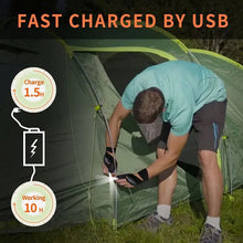 Load image into Gallery viewer, Adjustable LED Flashlight Gloves (1 pair)