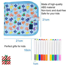 Load image into Gallery viewer, 没货Portable Erasable Doodle Pad Drawing Pad (12 Pens Included)