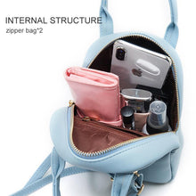 Load image into Gallery viewer, Magoloft™ PU Leather Cute Candy Color Mini Backpack