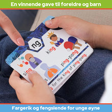 Load image into Gallery viewer, Fonikk-kort - Lær å lese på 20 trinn - Digrafer, CVC-blandinger, lange vokallyder