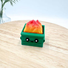 Load image into Gallery viewer, Dumpster Fire Clickie Fidget