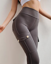 Load image into Gallery viewer, Pocket Design Butt Lifting Active Leggings